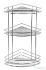 AQUALINE KRÓM LINE sarokpolc, 200x485x200mm, króm (37015)