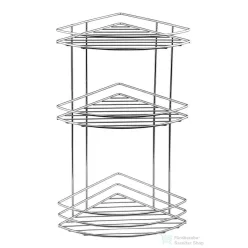 AQUALINE KRÓM LINE sarokpolc, 200x485x200mm, króm (37015)