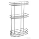 AQUALINE KRÓM LINE polc, 250x485x125mm, króm (37045)