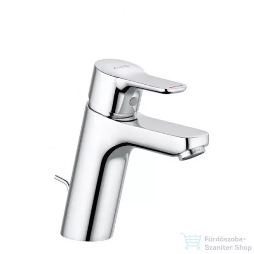 Kludi PURE&EASY egykaros mosdó csaptelep 100 NA 15, automata leeresztővel, króm 371900565