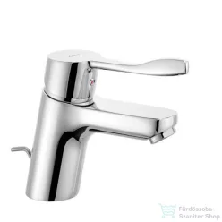   Kludi PURE&EASY egykaros mosdó csaptelep 70 NA 15, automata leeresztővel, króm 372840565