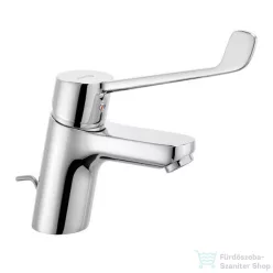   Kludi PURE&EASY egykaros mosdó csaptelep 70 NA 15, automata leeresztővel, króm 372870565