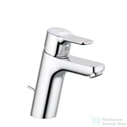   Kludi PURE&EASY egykaros mosdó csaptelep 100 NA 15, automata leeresztővel, króm 372900565