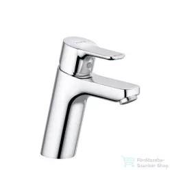   Kludi PURE&EASY egykaros mosdó csaptelep 100 NA 15, leeresztő nélkül, króm 372920565