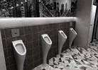 Sapho KERASAN AQUATECH piszoár 21x92,5x30 cm, szifonnal és szerelőcsomagal 373001