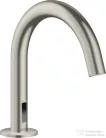 Hansgrohe AXOR UNO elektromos mosdó csaptelep alaptest nélkül, rozsdamentes acél hatású 38010800