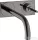 Hansgrohe AXOR UNO falsík alatti mosdócsaptelep 16,5 cm-es kifolyóval, nem zárható leeresztővel, polírozott fekete króm 38112330