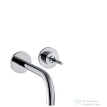   Hansgrohe AXOR Uno 2  egykaros mosdócsaptelep falsík alatti szereléshez takarórozettákkal és rövid kifolyóval DN15, króm 38113000