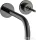 Hansgrohe AXOR UNO falsík alatti mosd ócsaptelep 16 cm-es kifolyóval, nem zárható leeresztővel, polírozott fekete króm 38113330