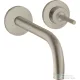 Hansgrohe AXOR UNO falsík alatti mosdócsaptelep 165 mm-es kifolyóval,nem zárható leeresztővel, szálcsiszolt nikkel 38113820