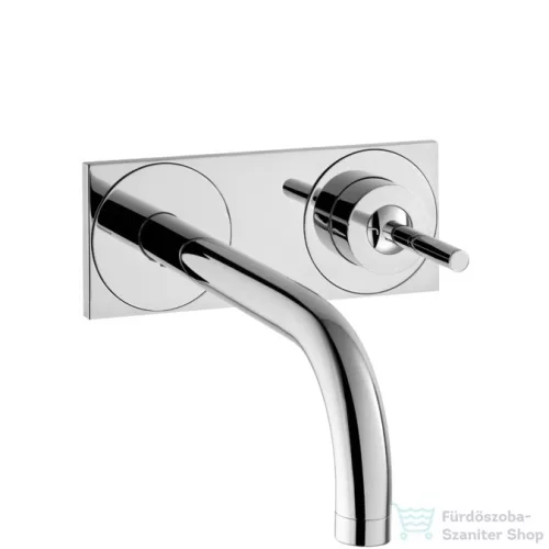 Hansgrohe AXOR Uno 2  egykaros mosdócsaptelep falsík alatti szereléshez dekorlappal  és hosszú kifolyóval DN15, króm 38115000