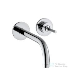   Hansgrohe AXOR Uno 2  egykaros mosdócsaptelep falsík alatti szereléshez takarórozettákkal és hosszú kifolyóval DN15, króm  38116000