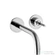 Hansgrohe AXOR Uno 2  egykaros mosdócsaptelep falsík alatti szereléshez takarórozettákkal és hosszú kifolyóval DN15, króm  38116000
