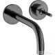 Hansgrohe AXOR UNO falsík alatti mosdócsaptelep 225 mm-es kifolyóval, nem zárható leeresztővel, polírozott fekete króm 38116330