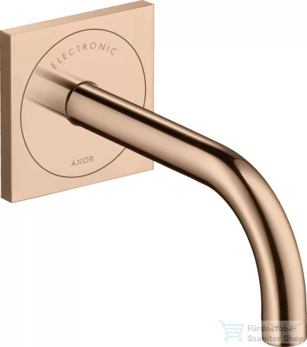Hansgrohe AXOR UNO elektromos mosdócsaptelep 165 mm-es kifolyóval, polírozott vörös arany hatású 38119300