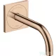 Hansgrohe AXOR UNO elektromos mosdócsaptelep 165 mm-es kifolyóval, polírozott vörös arany hatású 38119300