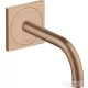 Hansgrohe AXOR UNO elektromos mosdócsaptelep 165 mm-es kifolyóval, szálcsiszolt vörös arany hatású 38119310
