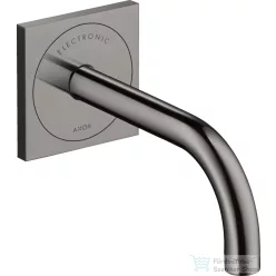   Hansgrohe AXOR UNO elektromos mosdócsaptelep 165 mm-es kifolyóval, polírozott fekete króm 38119330