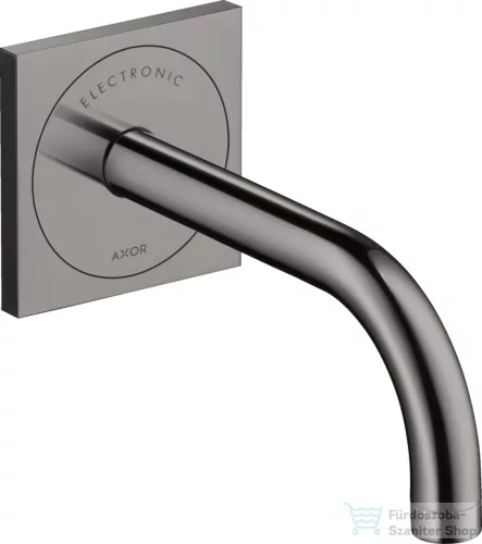 Hansgrohe AXOR UNO elektromos mosdócsaptelep 165 mm-es kifolyóval, polírozott fekete króm 38119330