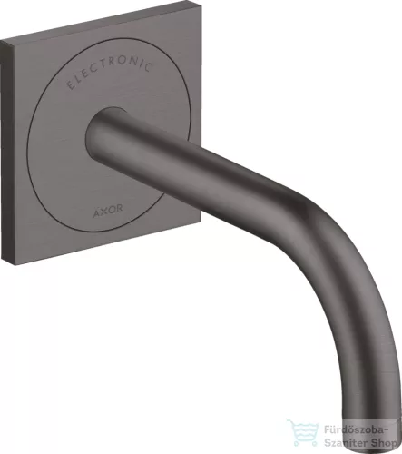Hansgrohe AXOR UNO elektromos mosdócsaptelep 165 mm-es kifolyóval, szálcsiszolt fekete króm 38119340