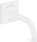 Hansgrohe AXOR UNO elektromos mosdócsaptelep 165 mm-es kifolyóval, matt fehér 38119700