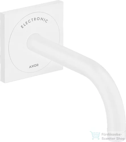 Hansgrohe AXOR UNO elektromos mosdócsaptelep 165 mm-es kifolyóval, matt fehér 38119700