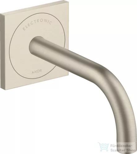 Hansgrohe AXOR UNO elektromos mosdócsaptelep 165 mm-es kifolyóval, szálcsiszolt nikkel 38119820