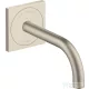 Hansgrohe AXOR UNO elektromos mosdócsaptelep 165 mm-es kifolyóval, szálcsiszolt nikkel 38119820