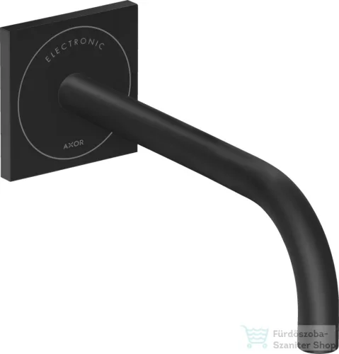 Hansgrohe AXOR UNO elektromos mosdócsaptelep 225 mm-es kifolyóval,matt fekete 38120670