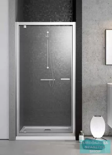 Radaway Twist DW 80 zuhanyajtó króm/átlátszó 382001-01