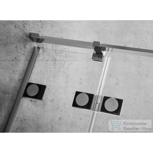 Radaway Euphoria DWJ 90cm-es balos zuhanyajtó 383612-01L+383212-01L