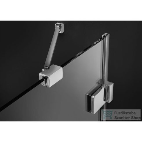 Radaway Euphoria DWJ 90cm-es balos zuhanyajtó 383612-01L+383212-01L