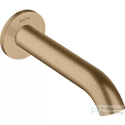   Hansgrohe AXOR UNO 178 mm-es kádkifolyó, szálcsiszolt bronz 38411140
