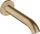 Hansgrohe AXOR UNO 178 mm-es kádkifolyó, szálcsiszolt bronz 38411140
