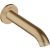 Hansgrohe AXOR UNO 178 mm-es kádkifolyó, szálcsiszolt bronz 38411140