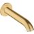 Hansgrohe AXOR UNO 178 mm-es kádkifolyó, szálcsiszolt arany hatású 38411250