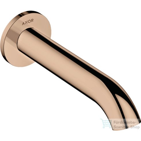 Hansgrohe AXOR UNO 178 mm-es kádkifolyó, polírozott vörös arany hatású 38411300