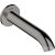 Hansgrohe AXOR UNO 178 mm-es kádkifolyó, polírozott fekete króm 38411330