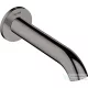 Hansgrohe AXOR UNO 178 mm-es kádkifolyó, polírozott fekete króm 38411330