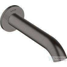   Hansgrohe AXOR UNO 178 mm-es kádkifolyó, szálcsiszolt fekete króm 38411340