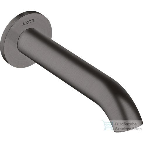Hansgrohe AXOR UNO 178 mm-es kádkifolyó, szálcsiszolt fekete króm 38411340