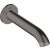 Hansgrohe AXOR UNO 178 mm-es kádkifolyó, szálcsiszolt fekete króm 38411340