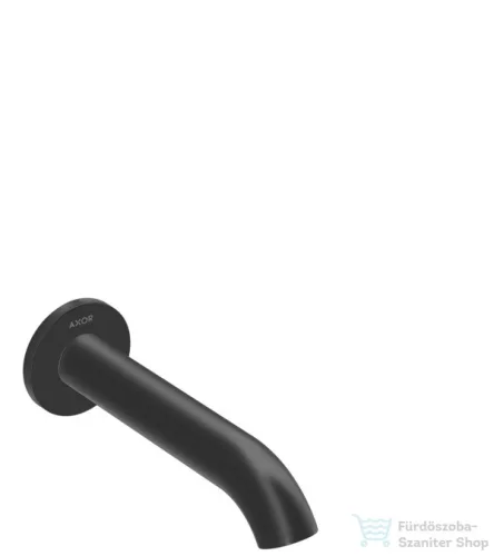 Hansgrohe AXOR UNO 178 mm-es kádkifolyó, matt fekete 38411670