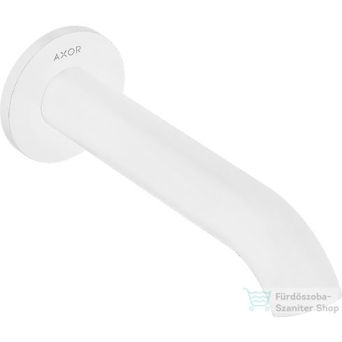 Hansgrohe AXOR UNO 178 mm-es kádkifolyó, matt fehér 38411700