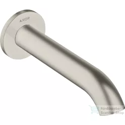   Hansgrohe AXOR UNO 178 mm-es kádkifolyó, rozsdamentes acél hatású 38411800