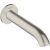 Hansgrohe AXOR UNO 178 mm-es kádkifolyó, rozsdamentes acél hatású 38411800