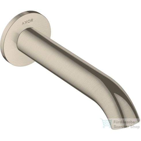 Hansgrohe AXOR Uno kádkifolyó ívelt, szálcsiszolt nikkel 38411820
