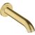 Hansgrohe AXOR UNO 178 mm-es kádkifolyó, szálcsiszolt sárgaréz 38411950