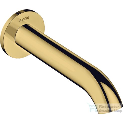 Hansgrohe AXOR UNO 178 mm-es kádkifolyó, polírozott arany hatású 38411990
