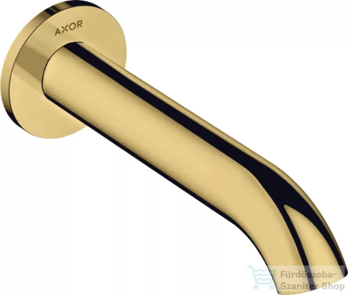 Hansgrohe AXOR UNO 178 mm-es kádkifolyó, polírozott arany hatású 38411990